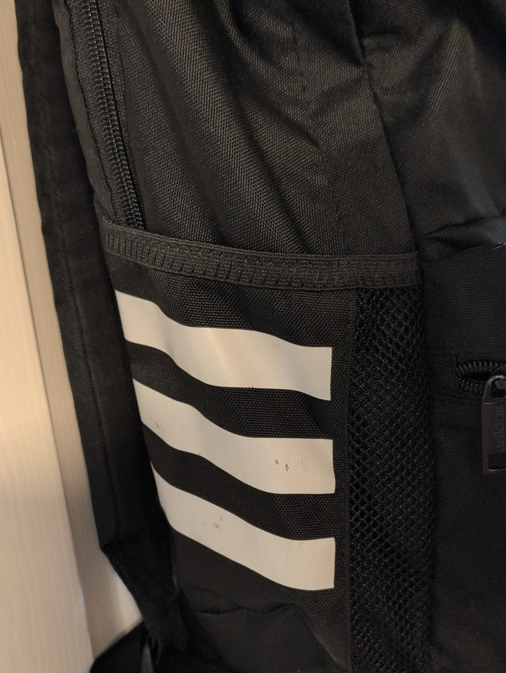 Adidas Backpack with White Stripes